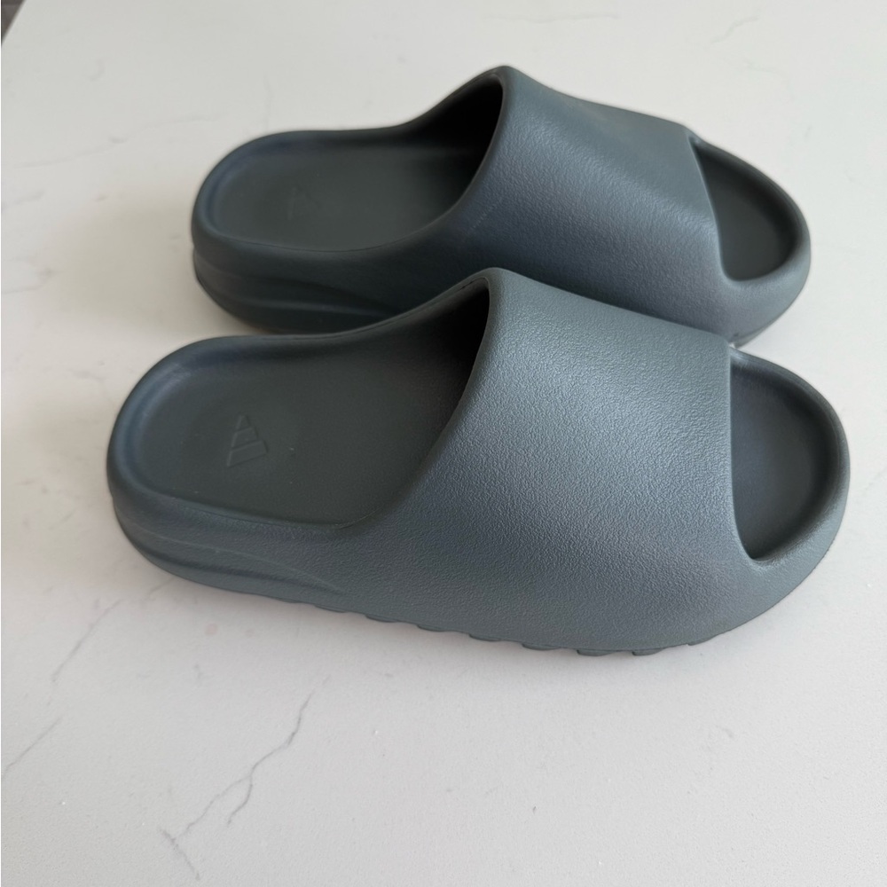 Gray Yeezy Slide Sandals